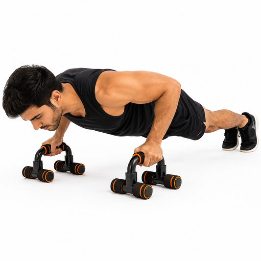 Push-Up Bars with Foam Grip Handles