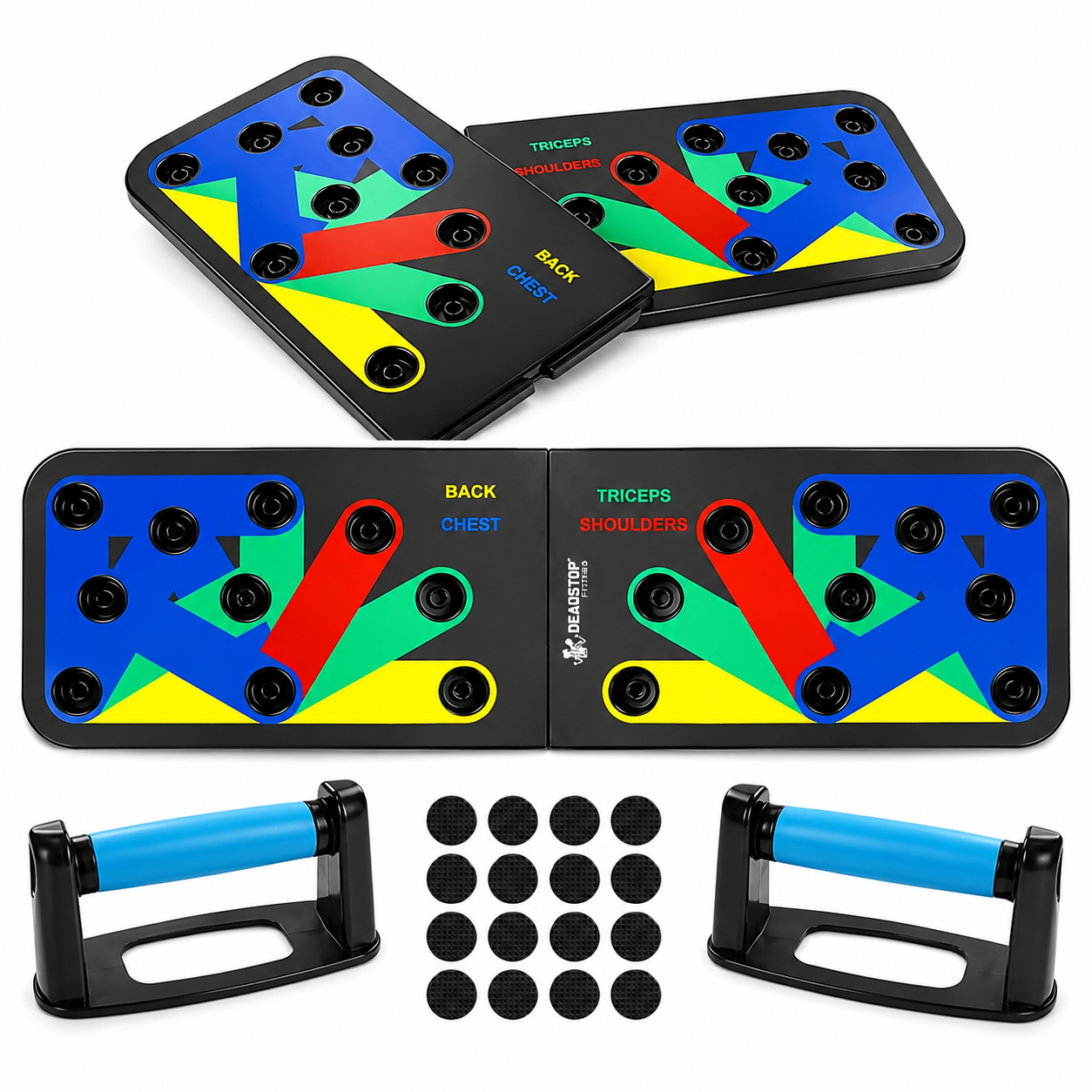 12-in-1 Push-Up Board Multi-Functional Fitness Training System