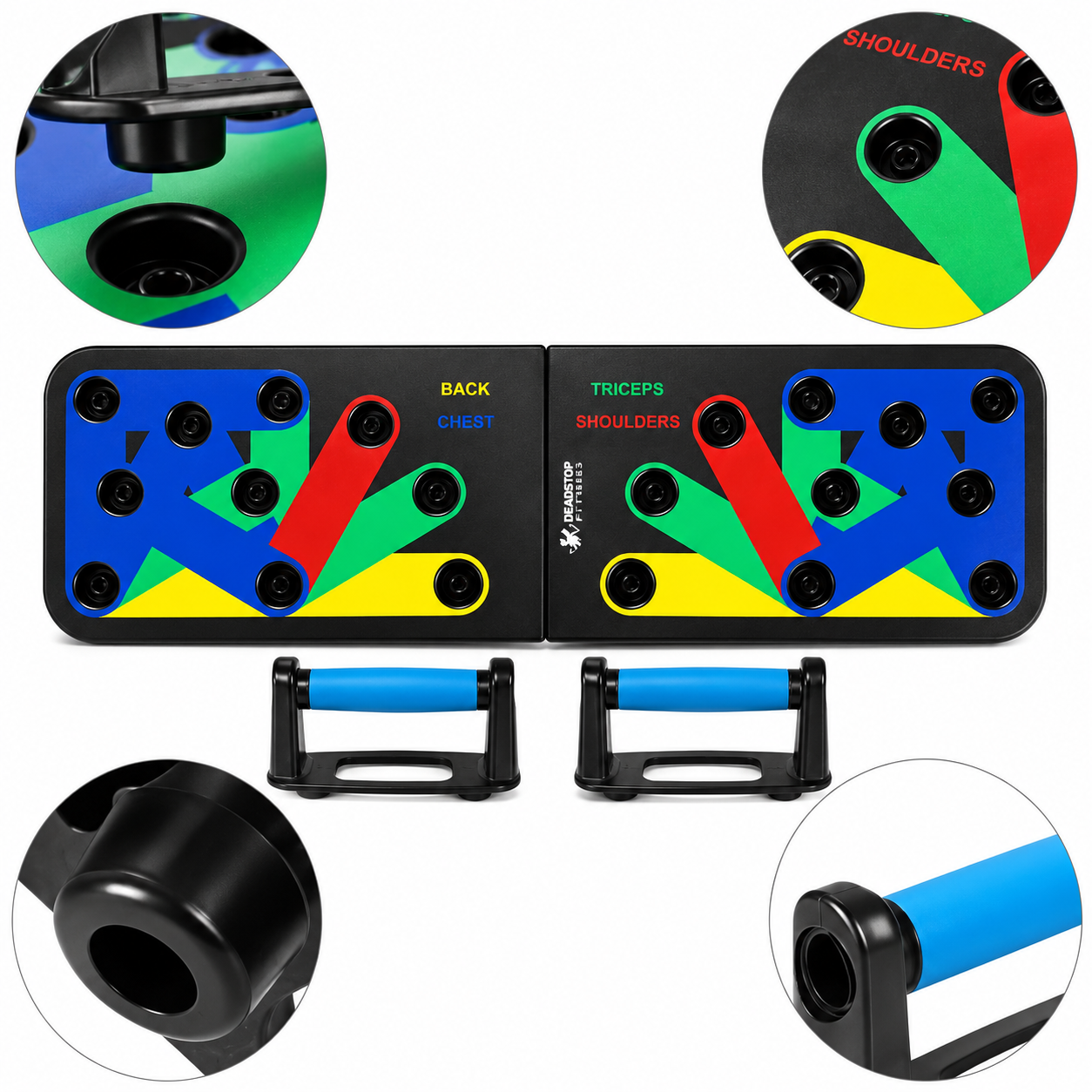 12-in-1 Push-Up Board Multi-Functional Fitness Training System