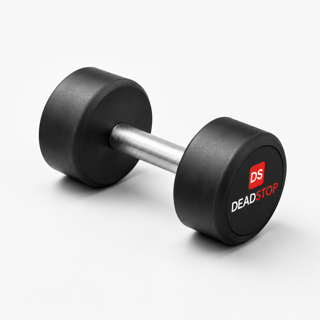 Round Rubber Dumbbells (Pair)
