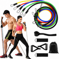 DeadStop Resistance Bands Set – 11-Piece + 5 Loop Bands (Pack of 2)